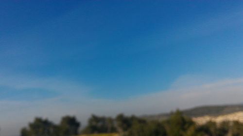Scenic view of blue sky and clouds