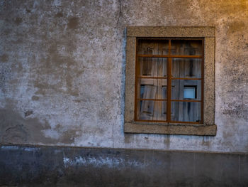 Window of old building