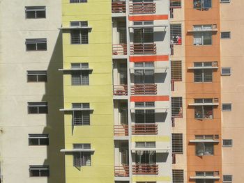 Low angle view of residential building