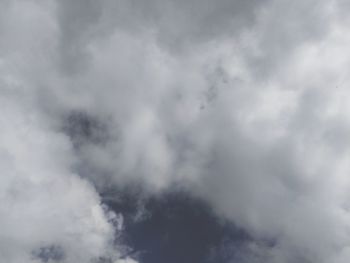 Low angle view of storm clouds in sky