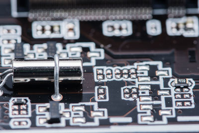 Full frame shot of circuit board