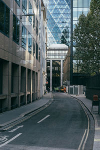 Modern office building in city