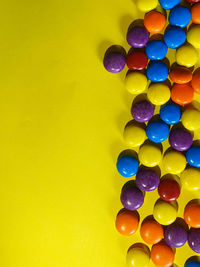 Full frame shot of multi colored balloons
