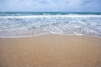 Scenic view of beach