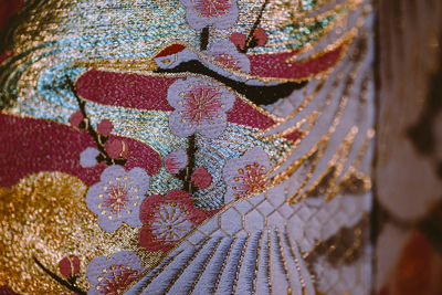 Full frame shot of multi colored decoration