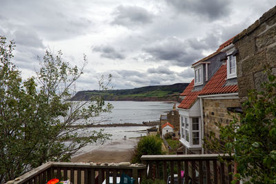 View of a building by the sea