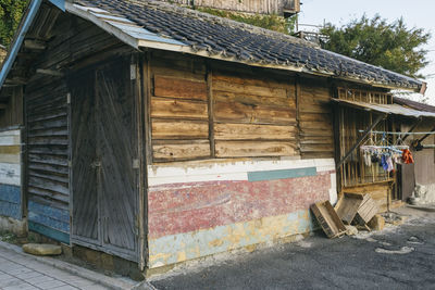 Exterior of old building