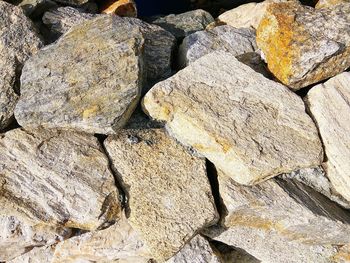 Full frame shot of rocks