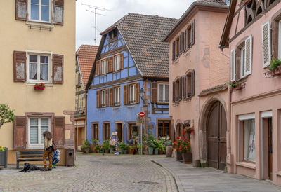 Street amidst buildings
