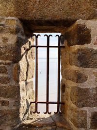 Closed gate jail window to the world traveldestination church cathedral le mans saint michel ocean 