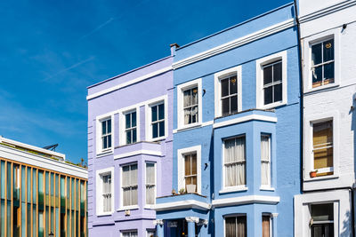 Low angle view of buildings against sky