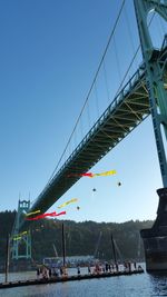 Low angle view of bridge