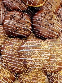 Full frame shot of chocolate