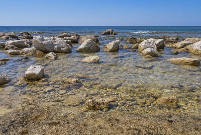 Relaxing sea view for background in summer season