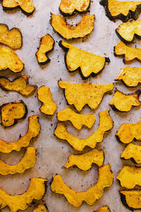 Full frame shot of dry leaves