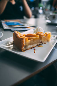 Close-up of food in plate