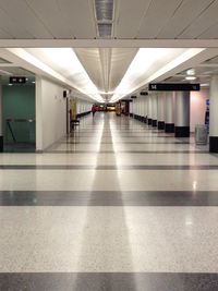 View of subway station
