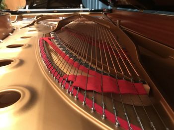 Close-up of musical instrument