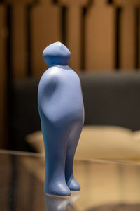 Close-up of figurine on table