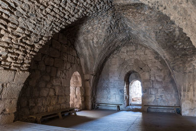 Interior of old building