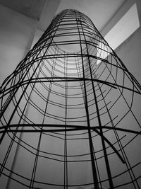 Low angle view of modern building against sky