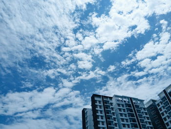 Blue sky and clouds