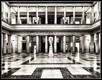 Interior of historic building
