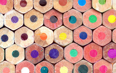 Full frame shot of multi colored pattern