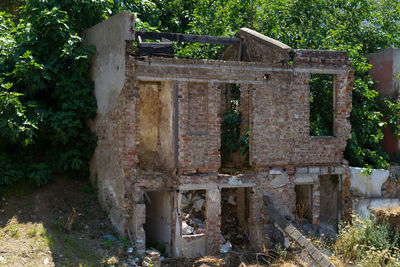 Built structure against the sky