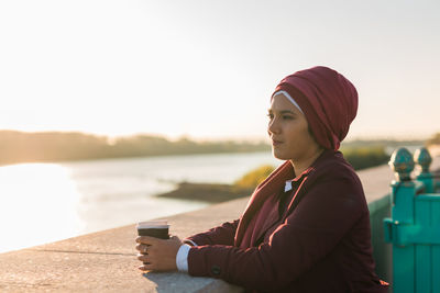 Young woman using mobile phone