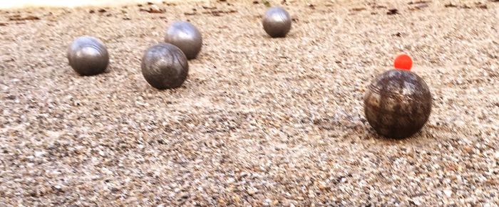 Close-up of pebbles