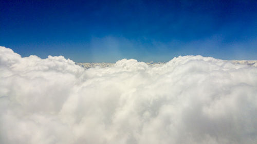 Low angle view of clouds in sky