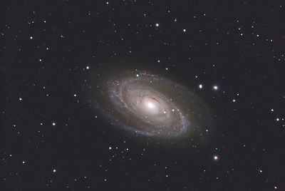 Spiral galaxy messier 81 inconstellationursa major