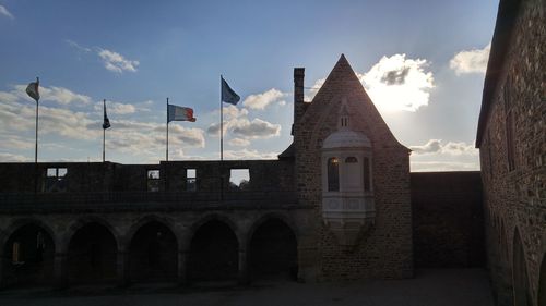 Built structure against clear sky