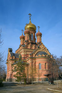 Church in john the baptist monastery, astrakhan, russia