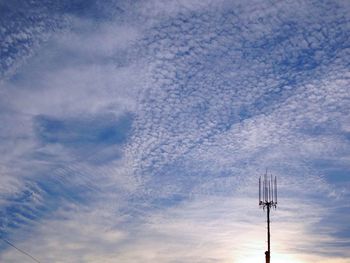 Low angle view of sky