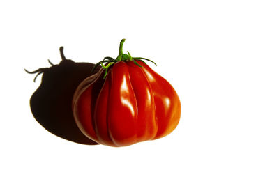 A red tomato in