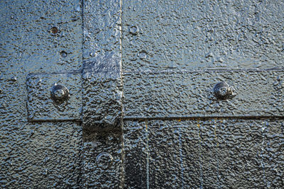 Full frame shot of weathered wall