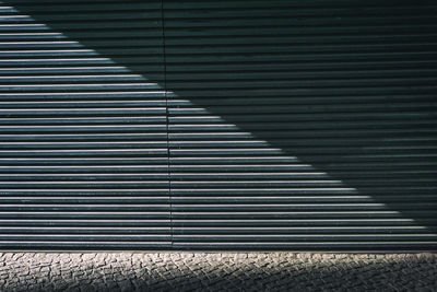 Close-up of corrugated iron