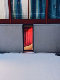 Close-up of window
