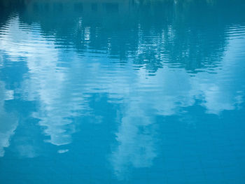 View of rippled water