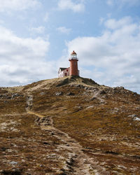 Lighthouse against sky
