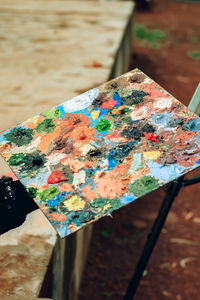 Close-up of wooden wall