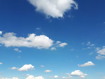 Low angle view of clouds in sky