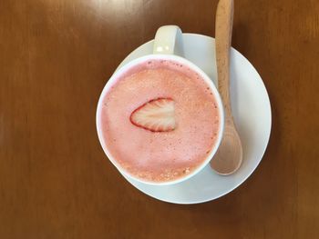 Close-up of coffee on table