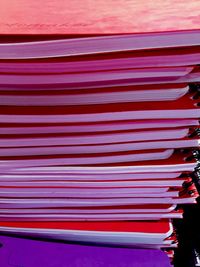 Full frame shot of red fabric