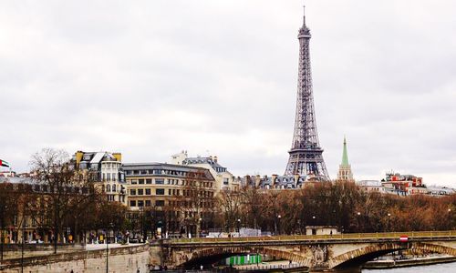 View of monument in city