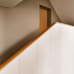 Architectural staircase in home