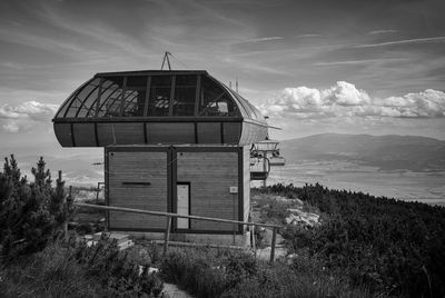 View of built structure against sky