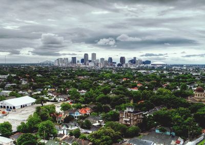 Cityscape against sky